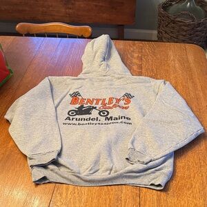 Gray Hoodie Sweatshirt